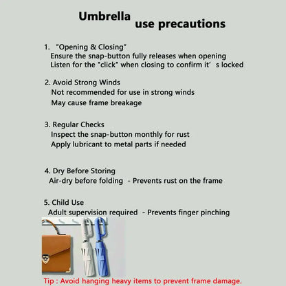 Automatic Folding Umbrella, Windproof & Waterproof Portable Compact Travel Umbrella with Loop Buckle for Men & WomenEnjoy a 5%-12% discount when you buy 2 or more items.